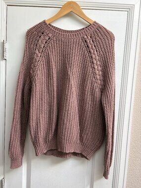 BP Sweater ~ Nordstrom, XS, Mauve Pink